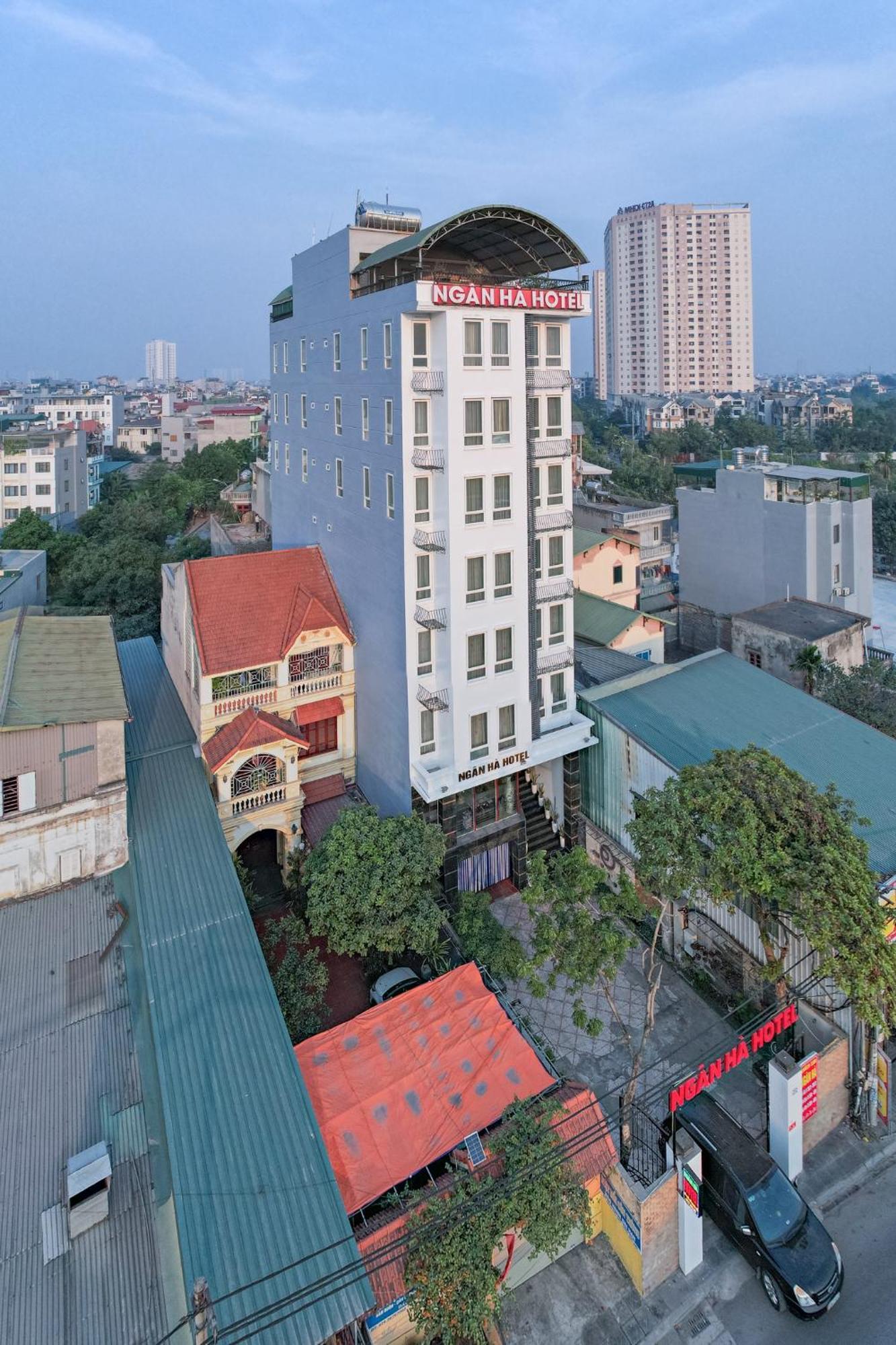 Ngan Ha Hotel Long Bien Hanói Exterior foto